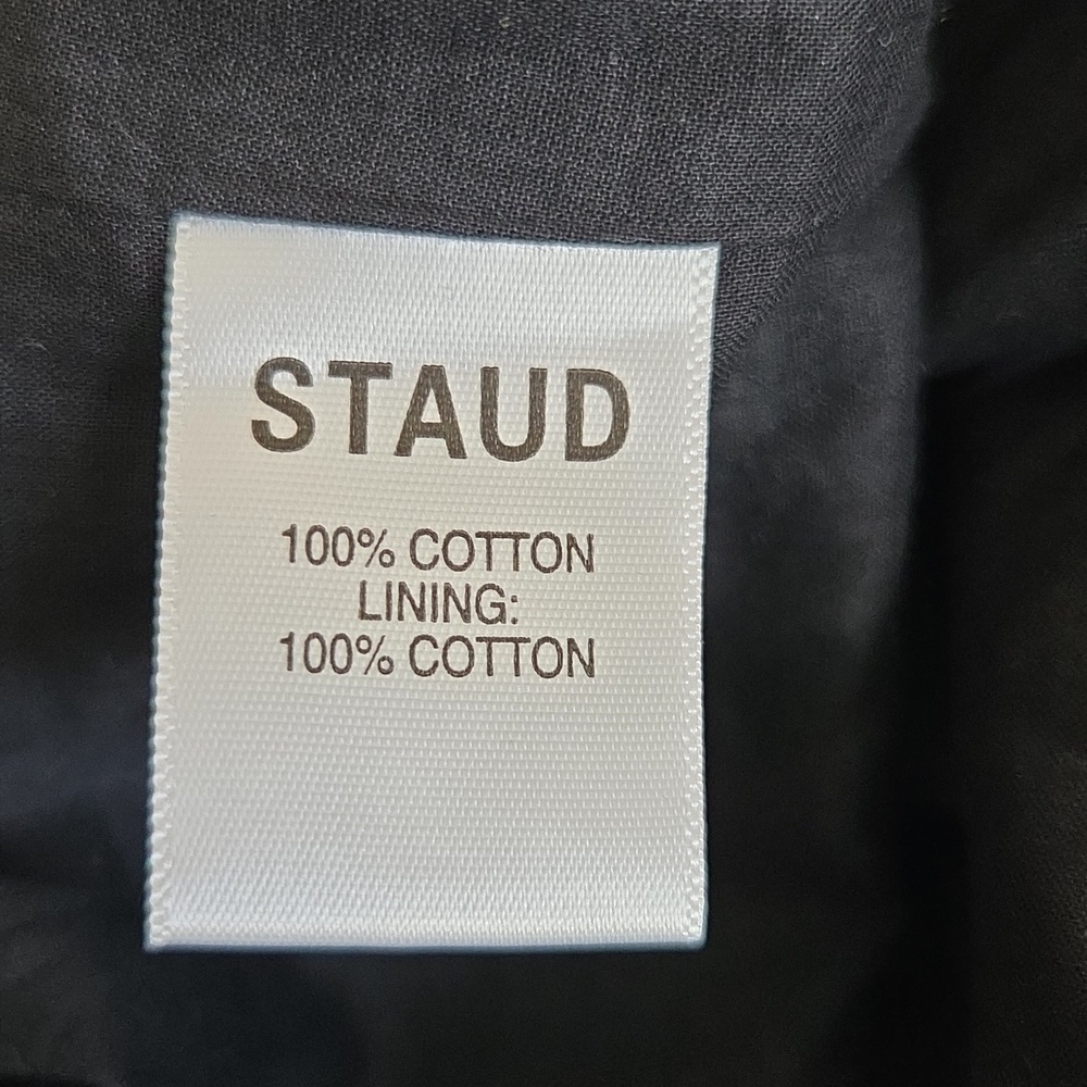 STAUD Black and Blue Checkered Dress - Picture 10 of 10